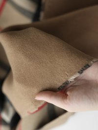 ткань пальтовая шерсть двусторонняя, двухслойная