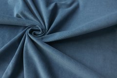 ткань вельветон пыльно-голубой Италия