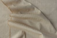 ткань песочно-бежевый лен с шерстью в елочку