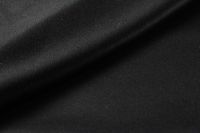 ткань двуслойный (двусторонний)  кашемир пальтовые кашемир однотонная черная Италия