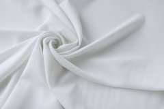 ткань белая костюмная шерсть Италия