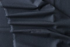 ткань костюмная шерсть темно-синего цвета  гусиная лапка Италия