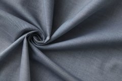 ткань рубашечный хлопок серого цвета Италия
