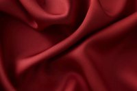 ткань шёлковый сатин темно-красный двусторонний