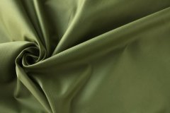 ткань плащевка зелёная (травяной) хлопок Италия