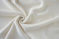 ткань пальтовый кашемир с шерстью молочный Италия