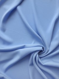 ткань голубой шёлк с эластаном