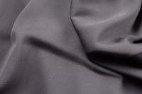 ткань шармуз серый шармюз шелк однотонная серая Италия