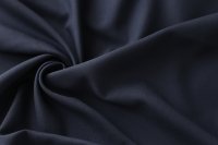 ткань костюмная шерсть тёмно-синяя