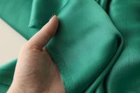 ткань кади из вискозы зелёного цвета