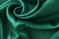 ткань кади из вискозы зелёного цвета