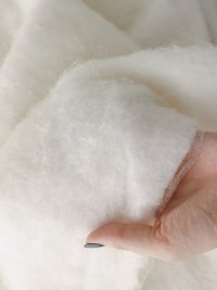 ткань утеплитель из кашемира белый