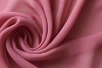 ткань крепшифон розовый(брусничный со сливками)