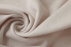 ткань трикотаж из кашемира с шерстью пудрового цвета Италия