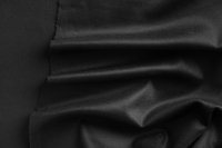 ткань пальтовый кашемир с шерстью чёрный
