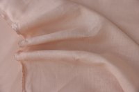 ткань лён розовый (пудрово-розовый)