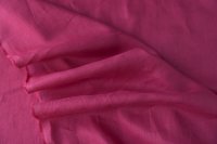 ткань лён розовый (фуксия)