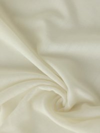 ткань трикотаж смесовый молочного цвета