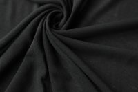ткань трикотаж черного цвета (тонкий)