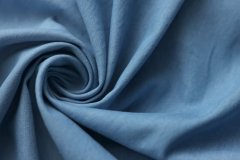 ткань тонкая джинса голубого цвета Италия