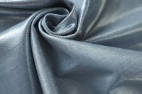 ткань джинсовая ткань голубого цвета с серебристым напылением