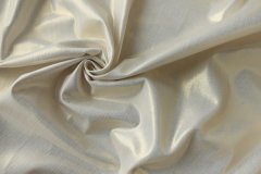 ткань джинсовая ткань белого цвета с золотистым напылением Италия