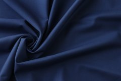 ткань костюмно-плательная шерсть синяя Италия