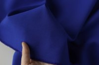 ткань креп из шерсти синий (ультрамарин)