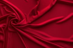 ткань красный трикотаж из вискозы Италия