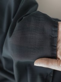 ткань подклад графитовый с зеленым оттенком