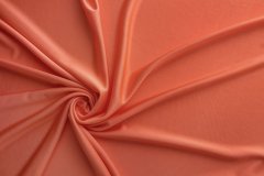 ткань оранжевый трикотаж из вискозы Италия