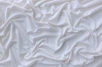 ткань трикотаж  белый (молочный) из шёлка