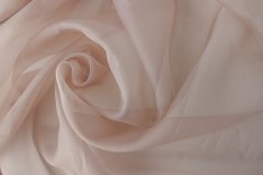 ткань органза дымчато розовая Италия