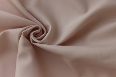 ткань костюмная шерсть розовая (пудровая) продублированная Италия