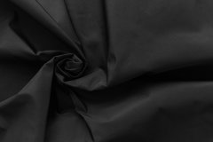 ткань тафта чёрного цвета Италия