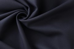 ткань костюмная шерсть тёмно-синяя Италия