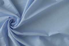 ткань белый хлопок с голубым жаккардовым узором Италия