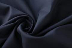 ткань костюмная шерсть тёмно-синяя Италия