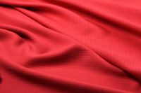 ткань красная шерсть костюмно-плательная шерсть в полоску красная Италия