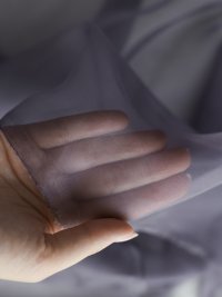 ткань шифон цвет сиреневой дымки