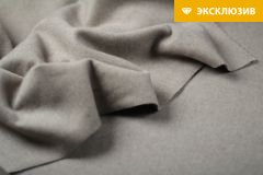 ткань двусторонний, двухслойный кашемир теплого серого цвета пальтовые кашемир однотонная бежевая Италия
