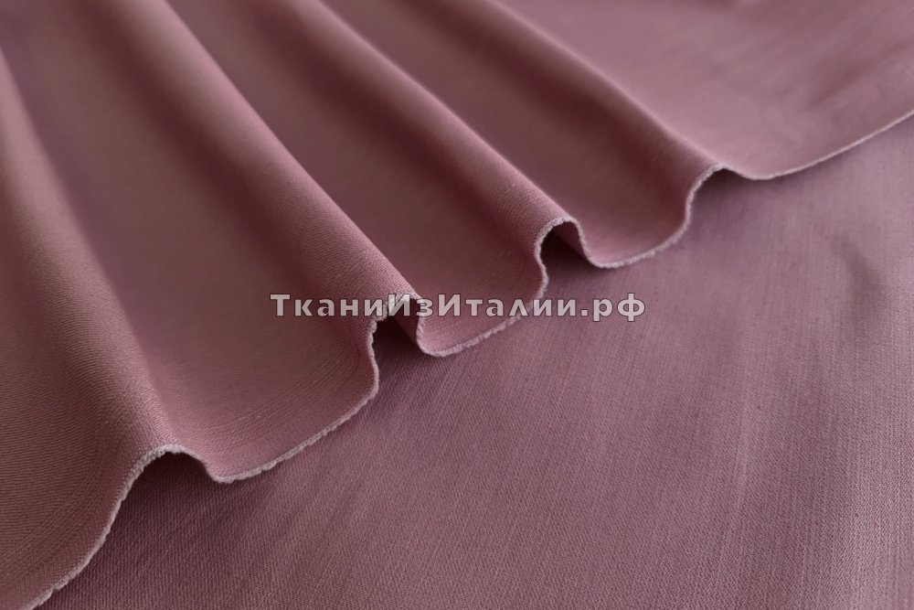 ткань джинсовая ткань приглушенного розового цвета