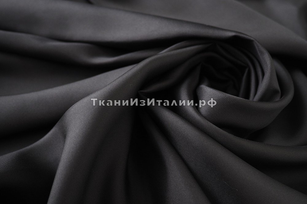 ткань черный твил (саржа)