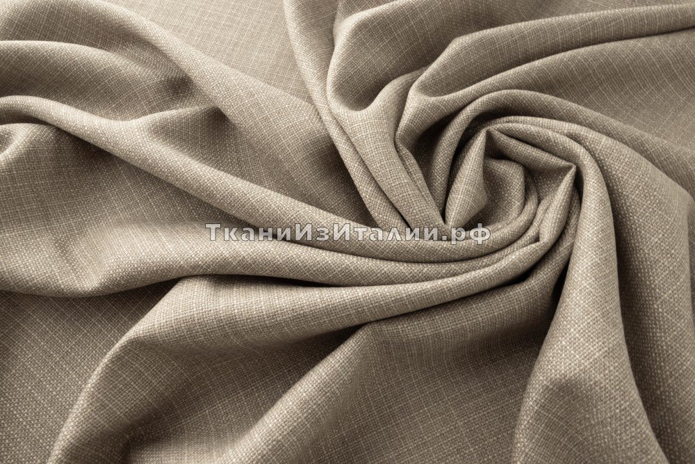 ткань шерсть с кашемиром жемчужно-серого цвета, костюмно-плательная шерсть однотонная серая Италия