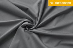 ткань костюмная вискоза премиум-качества светло-серого цвета Италия